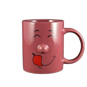 Promotion, prix bas, tasse à café en céramique avec motif visage souriant, prix d'usine, prix d'usine - Product Image 4