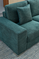 Canapé moderne en tissu pour salon, combinaison simple 1+2+3 places, mobilier de maison moderne, petit ensemble de canapés