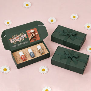 Nail Polish Packaging <b>Box</b> Eco-Friendly Corrugated Paper <b>Box</b> with Embossing High-End Customizable Color Size and Pattern - Product Image 5