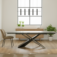 Chaises de salle à manger en tissu léger écologiques de style nordique moderne minimaliste, revêtement en lin, dossier, pieds en métal, école, salle de bain, maison