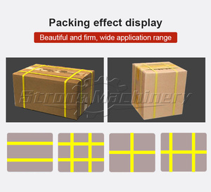 Máquina de correa de PP completamente automática Máquina de correa de embalaje especial automática Máquina flejadora de dibujos animados vegetales horizontales - Product Image 4