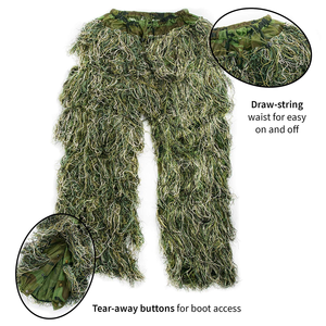 Traje Ghillie para senderismo táctico al aire libre, Camuflaje <span class=keywords><strong>del</strong></span> <span class=keywords><strong>bosque</strong></span>, traje oculto - Product Image 3