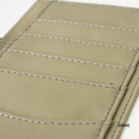 A6 Mini Journal Notebook Nützliches wieder verwendbares PU-Leder-Notebook mit Kartens teck platz und zwei Stifts ch laufen