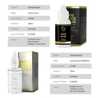 Colle de dentelle adhésive étanche de marque privée forte tenue perruques de cheveux toupet dissolvant outils d'extension de cheveux en gros