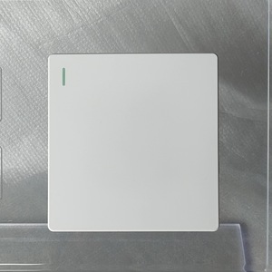 Minimalist White Wall <b>Switch</b> with Bell Icon <b>Touch</b> Control 1-Way IP20 PC Material Wi-Fi Enabled Smart Life App 2 USB a Ports - Product Image 4