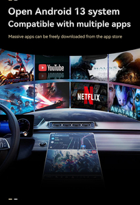 กล่องแปลงสัญญาณ Universal Android 13 CarPlay AI Box 3-in-1 แบบไร้สาย สำหรับ CarPlay และ Android Auto รองรับการส่งสัญญาณภาพ HDMI  ปรับแต่งได้ตามมาตรฐาน OEM - Product Image 5