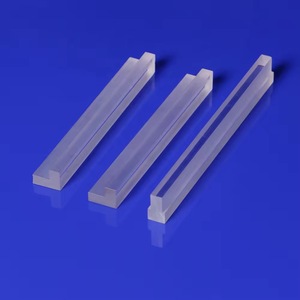 Hochreiner Transparenter/Matter Quarzglas-Pressstab 99% Lichtdurchlässigkeit für Präzisionspressung Halbleiterindustrie Maßanfertigung - Product Image 6