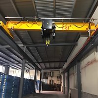 Grúa Puente Monorraíl CE LDA de 5 y 10 Toneladas, Equipo de Elevación de Viga Única para Fábrica