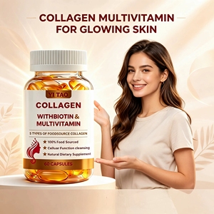 Capsules de collagène avec biotine et multivitamines pour un collagène d'origine alimentaire, un nettoyage de la fonction cellulaire, un complément alimentaire naturel - Product Image 5