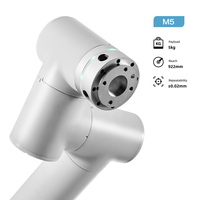 Brazo Robótico de Soldadura por Arco, Robot Colaborativo con Carro, 6 Ejes, Carga Útil de 5 kg, Alcance de 922 mm, para Soldadura CNC, Línea de Producción Industrial