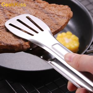 Pinces de cuisine en acier inoxydable pour barbecue, pinces à servir - Product Image 4