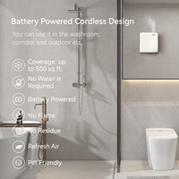 Diffuseur d'arômes personnalisé avec logo, purificateur d'air, rechargeable par USB, pour bureau, petit, mural, sans eau, OEM