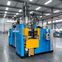 Machine d'injection verticale de caoutchouc avec écran tactile PLC, moteur de pompe, force de serrage de 4000KN, volume d'injection de 4000cc, facile à utiliser