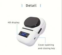 Mini Impresora Portátil Inalámbrica de Etiquetas de Transferencia Térmica Directa para Códigos de Barras y Etiquetas Adhesivas