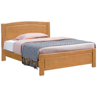 Lits en bois, lit simple, lit double, meubles de chambre à coucher, lit en bois de luxe léger de style chinois