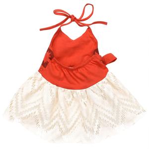 Costume da Principessa per Feste per Bambini, Vestito da Fantasia Vaiana dell'Oceano, Costume da Bagno con Schiena Scoperta per Ragazze - Product Image 2