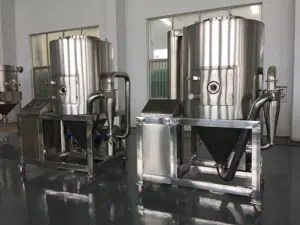 Séchoir à eau industriel pour aliments, jus de fruits, café instantané, poudre pigmentée, machine de séchage