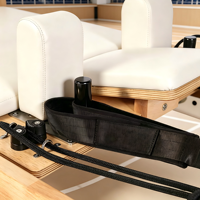Elink E-01 Reformer de Pilates en bois de chêne - Équipement de fitness multifonctionnel réglable pour le yoga, design durable et écologique, garantie de 3 ans