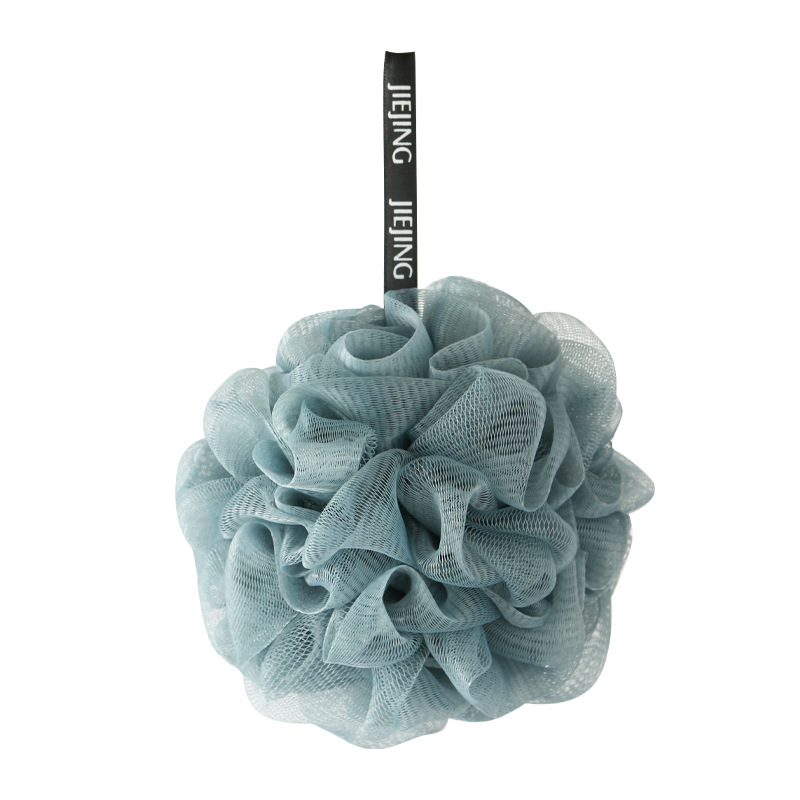 Atacado Colorido Mulheres Homens Soft Body Bath Flower Scrubber Shower Puff Mesh Esfoliante Loofah Esponja Bath Ball