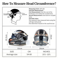 Casques de moto quatre saisons Moto Casco Hommes Femmes Full Face Safety Flip up Casque de moto avec casque