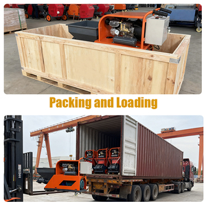 7.5W DIESEL vữa trộn bơm screeding tường trát vữa bắn máy Bê tông với thành phần động cơ cốt lõi - Product Image 6