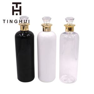 Botella de Lujo OEM Reutilizable para Champú, Gel de Ducha, Acondicionador y Jabón con Dispensador Dorado, Envase para Crema y Loción Corporal - Product Image 1