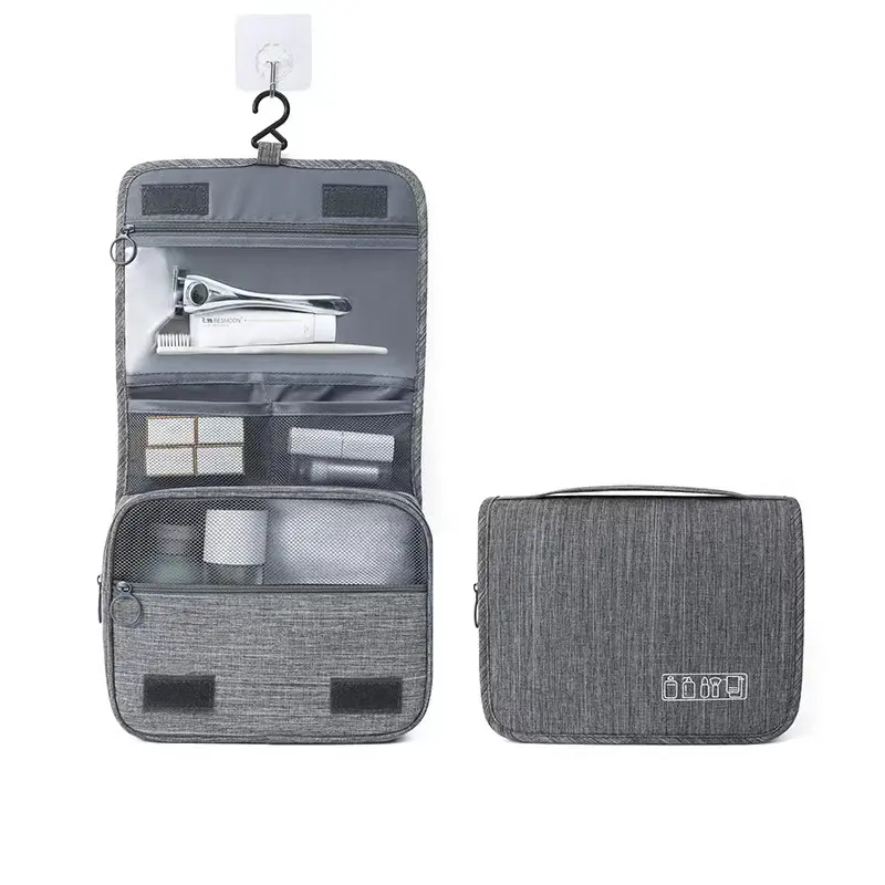 oem Travel Makeup Bag by manufacturer Storage Bag cosmetic bag waterproof toiletry kit with hanging hook organizer