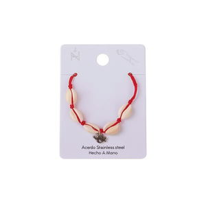 สร้อยข้อมือแฟชั่น เปลือกหอย สแตนเลส สไตล์ยูนิเซ็กซ์ เครื่องประดับทำมือ - Product Image 1