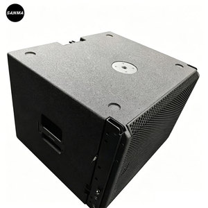 HDL 38-AS Active Single 18 Inch Neodymium Magnet Wooden Subwoofer Speaker Line Array Concert 1600W RMS Waterproof Professional - Product Image 4