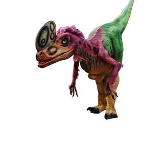 Disfraz de <span class=keywords><strong>dinosaurio</strong></span> para montar tamaño adulto de tamaño real, compre traje de <span class=keywords><strong>dinosaurio</strong></span> Animatronic Real Rider para parque de atracciones, desfile, <span class=keywords><strong>Carnaval</strong></span> - Product Image 2
