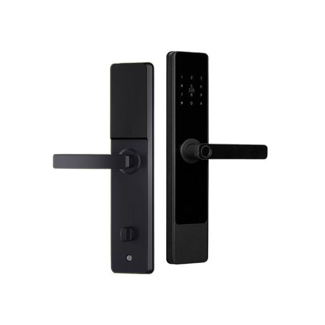Smart Electronic Hotel Door Card Lock Wireless Standard Mortise Free Management Software Wood Aluminum Steel Doors Cloud Wi-Fi