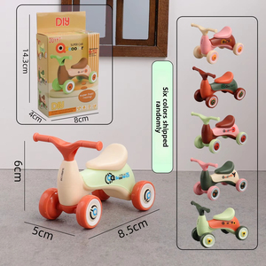 Istaride Mini Vélo d'Équilibre Unisexe à 4 Roues, Jouet Porteur Économique pour Enfants de 2 à 4 Ans avec Fonctionnalités de Sécurité pour les Jeunes Enfants - Product Image 6