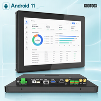 Écran tactile capacitif 7 pouces Android tout-en-un RK3562 1TOPS NPU Android 13 Root OTA en option Haut-parleur intégré Emplacement pour carte Nano SIM