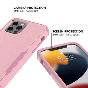 Custodia Protettiva Antiurto a 3 Strati Rinforzata per <span class=keywords><strong>iPhone</strong></span> 13 Pro Max, 17 Air, 16E, 15 Plus, 14+, 13, 12, 11 Pro - Product Image 3