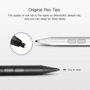 Metalen Stylus Pen Voor Microsoft Surface Pro <span class=keywords><strong>3</strong></span>-13 & Surface Go Laptop/Tablet Met Tilt-Technologie - Product Image 5