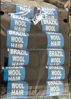 Prix de Gros Tresses Africaines pour Femmes Noires Laine Brésilienne Synthétique Noire Fibre Synthétique pour Tressage
