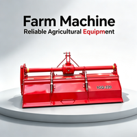 Cultivador Rotatorio 1GQ-220 Fabricado en China, Equipo de Labranza de 2.2m de Ancho para Tractor Diésel