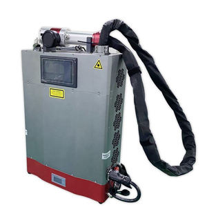 Machine de nettoyage au laser à fibre pulsée portative 100w 200w 300w 500w pour enlever la rouille, le vernis et la peinture sur le métal et le bois - Product Image 6