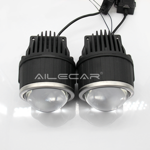 Phổ 37W 3.0inch <span class=keywords><strong>LED</strong></span> Đèn sương mù HI/lo bi máy chiếu cao rõ ràng ống kính nhanh chóng cài đặt ba màu Temperature-12V mới 3000K - Product Image 3