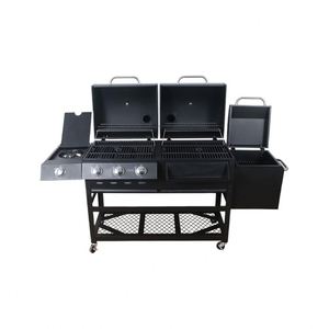 Large Dual-Use Gas and Charcoal Outdoor Portable Barbecue Modern Style for Home and Business - Product Image 1