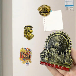 Atrações modernas personalizadas do curso dos ímãs do refrigerador do metal e lembranças do marco - Product Image 4