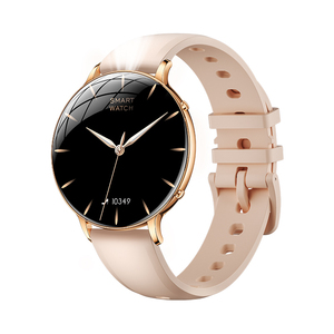 Montre connectée pour femme Hot Style M201, écran AMOLED de 1,32 pouce, corps ultra fin de 5,93 mm, lampe torche LED, appel via application, montre Dafit - Product Image 2