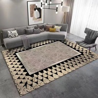 Vente directe d'usine, prix bas, tapis et carpettes modernes, design personnalisé, tapis chinois imprimés en 3D, grand format pour salon