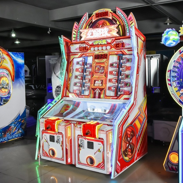 Coin Operated Games Arcade Phantom Ball New Ball Shooting Ticket Redemption for Double Player 110/220V English