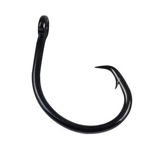 คุณภาพสูงเหล็กคาร์บอนที่แข็งแกร่งวงกลมสีดําหนามก้านสั้นเบ็ดตกปลาน้ําเค็มทะเล - Product Image 6