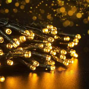 <span class=keywords><strong>Solar</strong></span>-<span class=keywords><strong>LED</strong></span>-Lichterkette für Weihnachten, bunte blinkende Lichter für Garten, Hof, wasserdichte Außenbeleuchtung - Product Image 2