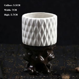 Pots à fleurs personnalisés, jardinières vertes, plantes bonsaï, plantes succulentes, décoration de jardin, balcon, intérieur, extérieur, <span class=keywords><strong>pot</strong></span> en céramique - Product Image 5