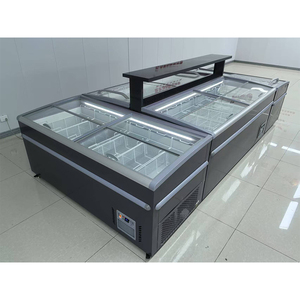Congelador Comercial Tipo Isla para Exhibición de Alimentos Fríos en <span class=keywords><strong>Supermercados</strong></span>, -<span class=keywords><strong>22</strong></span>~-18 Grados Celsius, Congelación Rápida -24 - Product Image 6