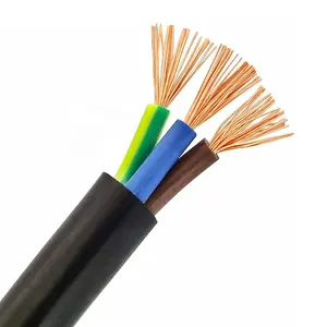 H03VV-F Flexible Cable 2 3 Core Flexible Cable 0.5mm2 0.75mm2 Wire Multi Core Instruction Power Cable Electric Wire