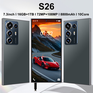 2026 S26กล้องถ่ายรูป108MP อัลตร้าสมาร์ทโฟนมาใหม่16GB + 1TB Deca-core <span class=keywords><strong>Android</strong></span> 15ตลาดโลก - Product Image 1